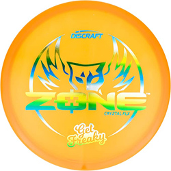 Discraft Limited Edition Brodie Smith Get Freaky CryZtal Z FLX Zone Putt and Approach Golf Disc