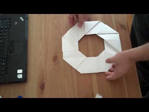 how to make a frisbee out of paper