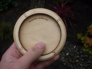 how to make a wooden frisbee