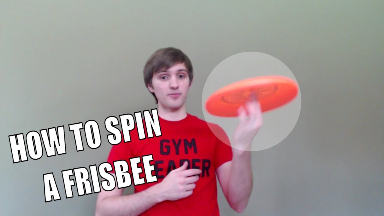 How to Spin a Frisbee on Your Finger