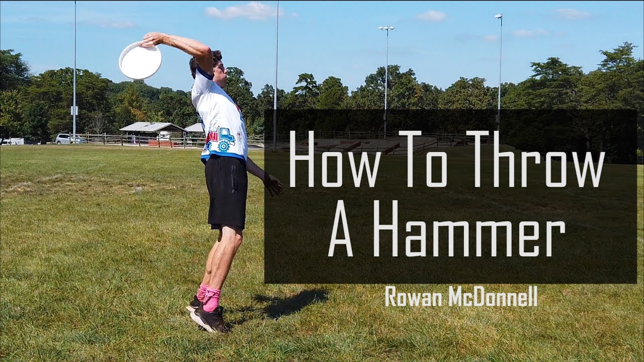 how to throw a hammer throw frisbee